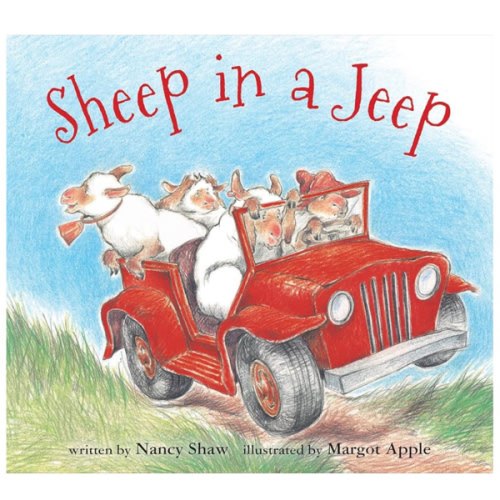 Sheep in a Jeep (board book)