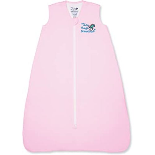 Baby Merlin's Magic Dream Sleep Sack - 100% Cotton Baby Wearable Blanket - Baby Sleep Sack 6-12 Months - Pink