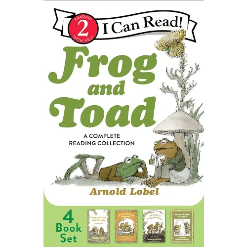 Frog and Toad: A Complete Reading Collection: A Box Set of all 4 Books From the Classic Animal Friendship and Adventure Series, Great for Growing ... for Kids [ages 4-8] (I Can Read Level 2)