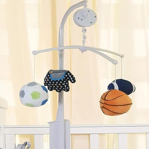 Sport Themed Nursery Crib Decorative Mobile 1 PC Baseball Soccer Basketball American Ruby Baby Boy Nursery Decorative Mobile
