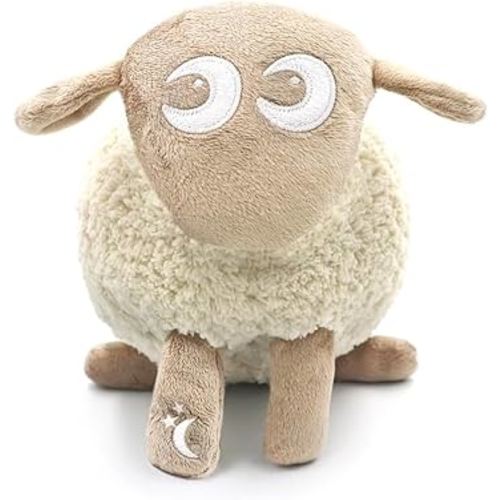 Sweet Dreamers, Rechargeable Ewan Deluxe, Beige | Baby & Toddler White Noise Sound Machine | Cry Sensor & Nightlight | 10 Soothing Sounds | Continuous or Timer Playback | Machine Washable