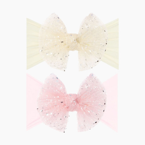 Baby Bling Box Tulle Fab (2 Pack) - Princess Ivory/Princess Pink