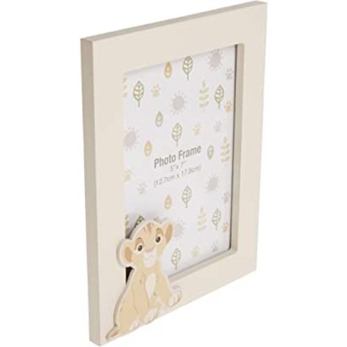 Disney Lion King Picture Frame with Character , 5x7 Inch (Pack of 1)