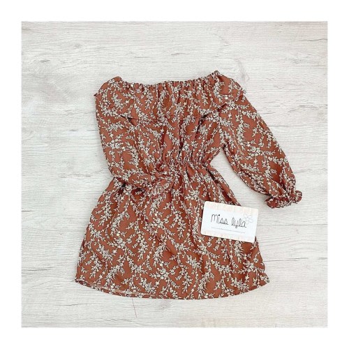 Adorable Fall Baby Girl Dress, Boho Baby Dresses, Autumn Girls Dress, Long Sleeve Dress for Girls, Infant Floral Dress, Toddler Floral Dress