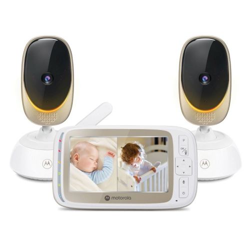 Motorola Nursery Vm85-2 Connect Wi-fi Video Baby Monitor