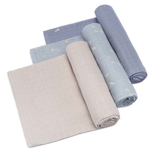 Muslin Swaddle Blankets (3-Pack) | Cloud Set | Parker Baby Co.