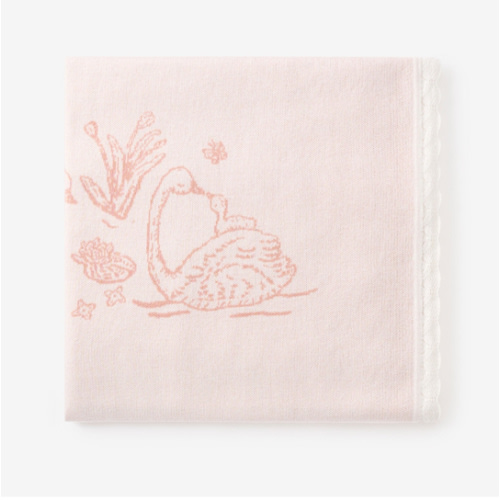 Swan Knit Blanket