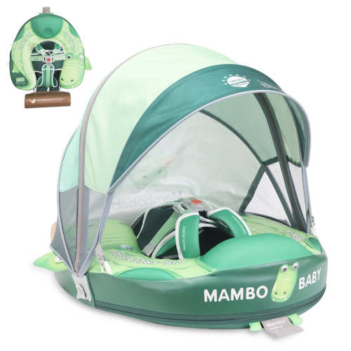Mambobaby Pool Float Crocodiles with Canopy