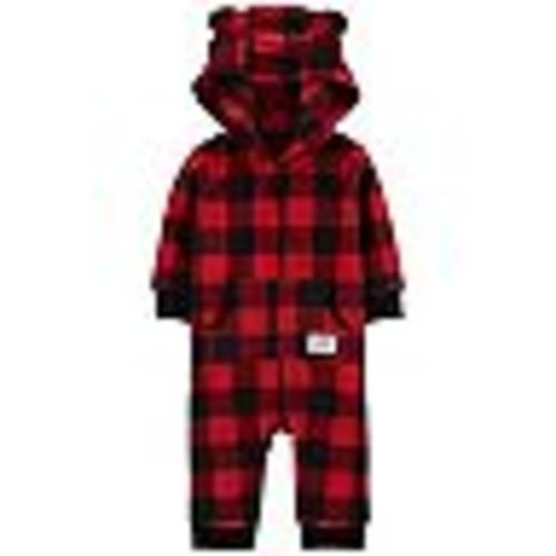 Baby Boy Carter's Zip-Up Hooded Thermal Jumpsuit