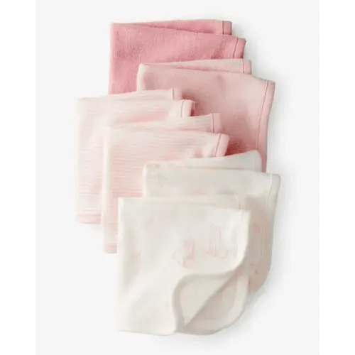 Baby 6-Pack Wash Cloths - Pink - Carter's | Carter's