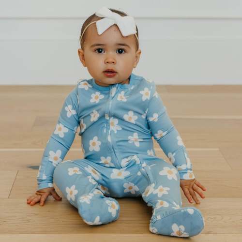 Zip-Up Footie Pajama - Della
