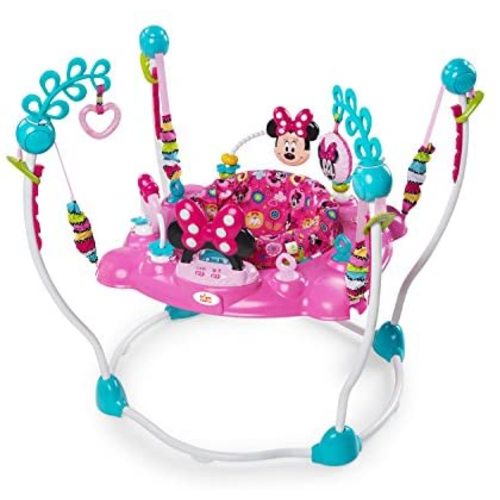 Disney Baby MINNIE MOUSE PeekABoo Activity Jumper with Lights and Melodies, Ages 6 months +