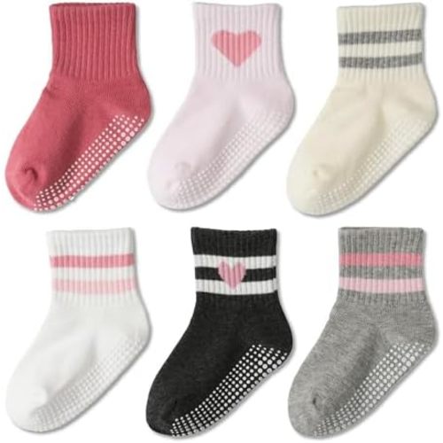 Grip Socks with Non-Slip, 3-12 months