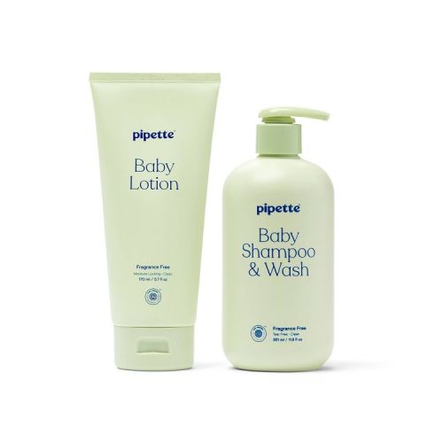 Pipette Baby Bath Wash Gift Set - Shampoo & Lotion - 17.5 fl oz/2ct