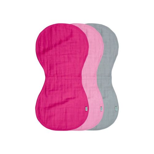 green sprout Organic Cotton Muslin Burp Cloths 3pk