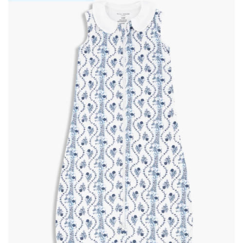 The Sleep Sack - Blue Vine Stripe