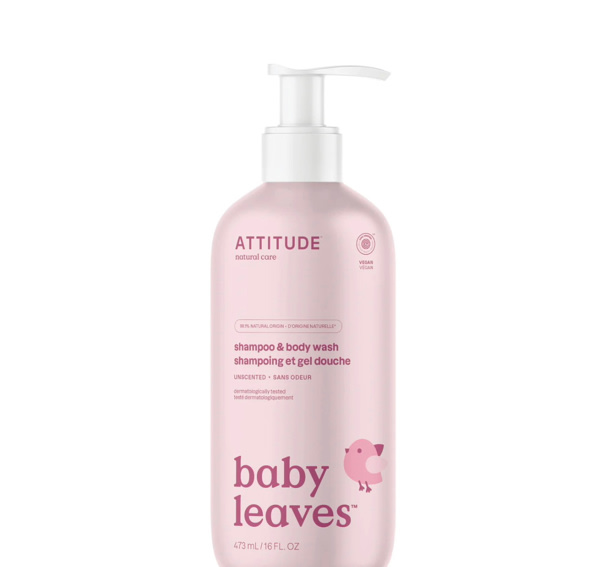 Baby Shampoo & Body Wash 2-in-1 - Clean Ingredients I ATTITUDE