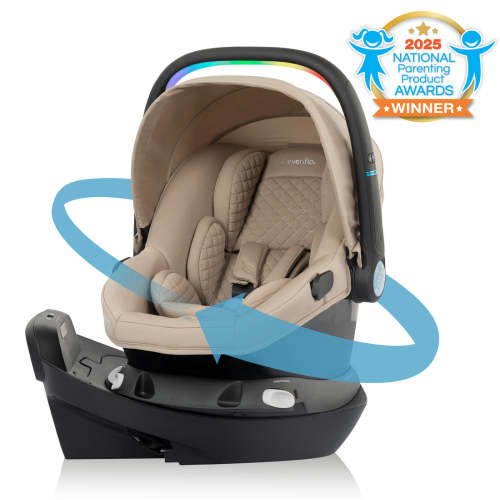 Revolve180 LiteMax NXT Rotational Infant Car Seat with SensorySoothe - Evenflo® Official Site – Evenflo® Company, Inc