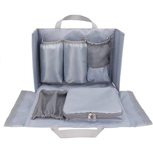 Removable Organizer Insert with Insulated Pocket, Diaper Bag with 6 Total Pockets, Handbag & Tote Bag for Women Mommy Nurse