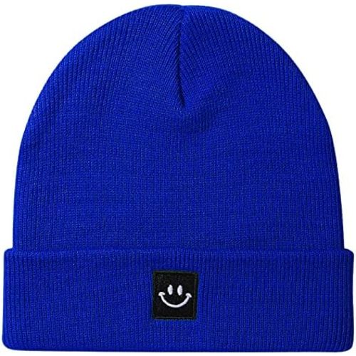 Baby Beanie Knit Ski Hat with Cute Face for Girls Boys 0-7 Years