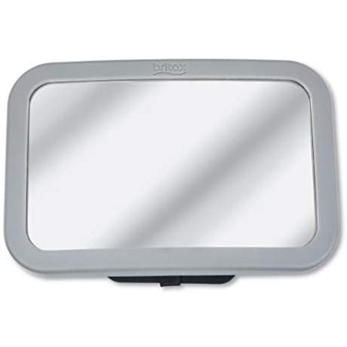 Britax Baby Car Mirror for Back Seat - XL Clear View - Easily Adjusts - Crash Tested - Shatterproof
