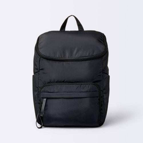 Open-Top Diaper Backpack - BLACK - Cloud Island™