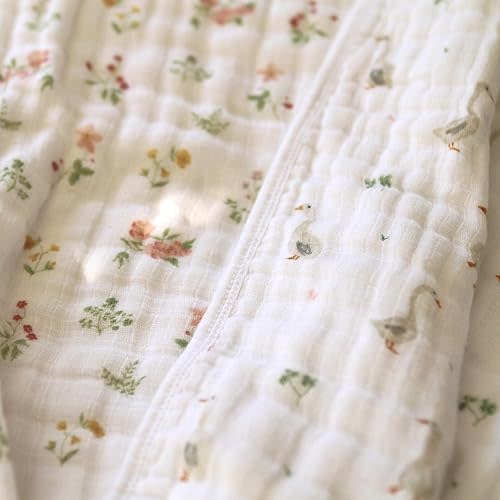 Muslin Blanket, Country Floral