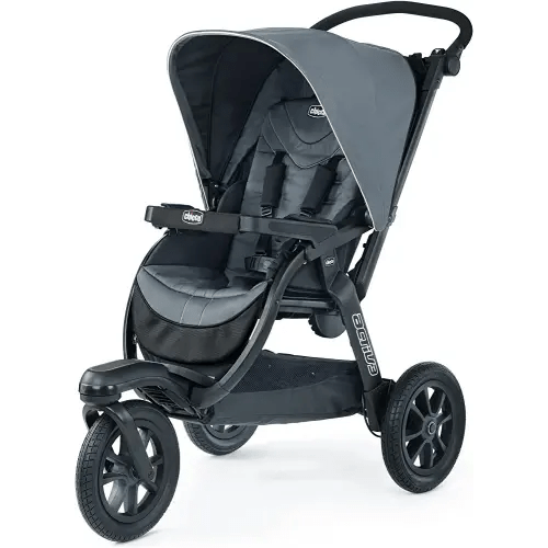 Chicco Activ3 Jogging Stroller - Eclipse | Grey