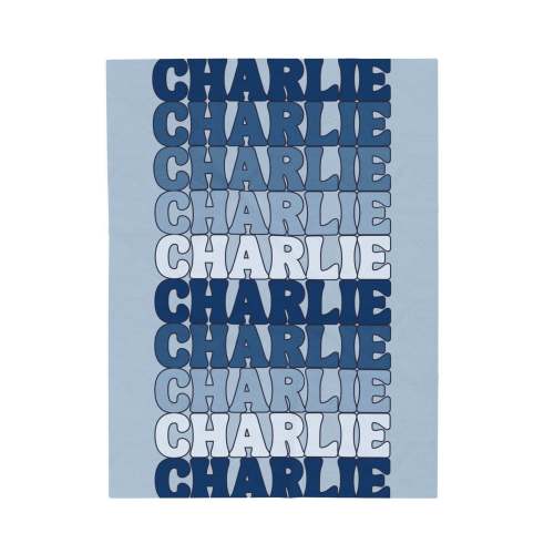 Repeat Name Blanket – MadeMoment