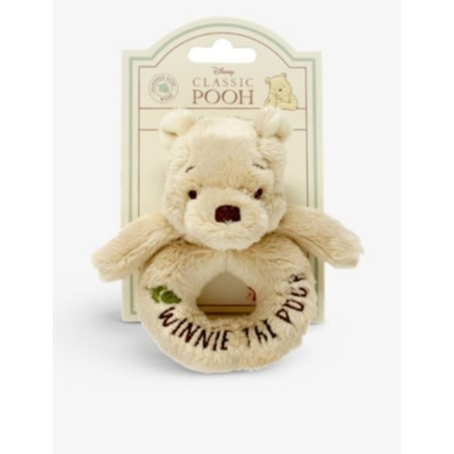Hundred Acre Wood Classic Pooh signature ring rattle 14cm