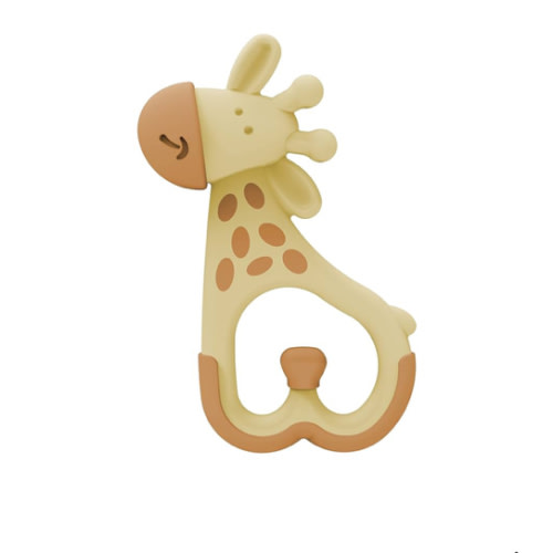 Dr. Brown's Ridgees Giraffe, Massaging Baby Teether, Designed by a Pediatric Dentist, BPA Free, 3m+