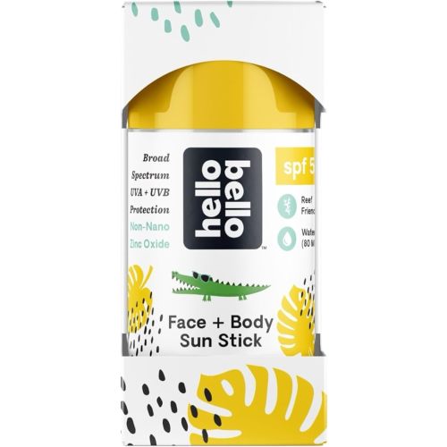 Hello Bello SPF 50 Face + Body Sunscreen Stick, 1oz