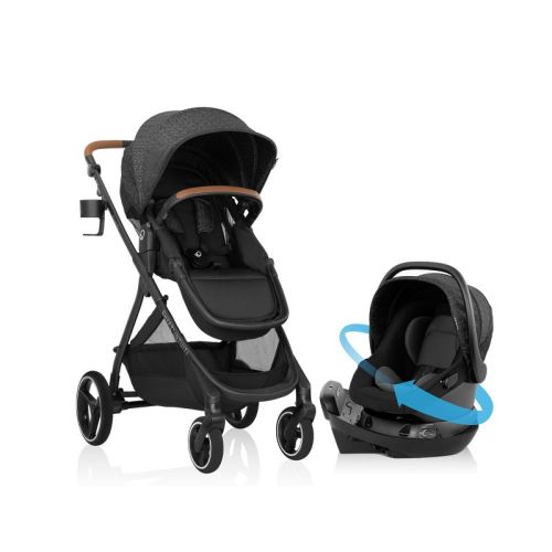 Evenflo Shyft Intuiti Travel System With Revolve 180 Litemax Nxt - Black Shale
