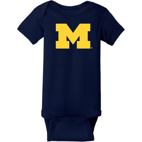 NCAA Primary Logo, Team Color Infant Creeper Bodysuit, College, University