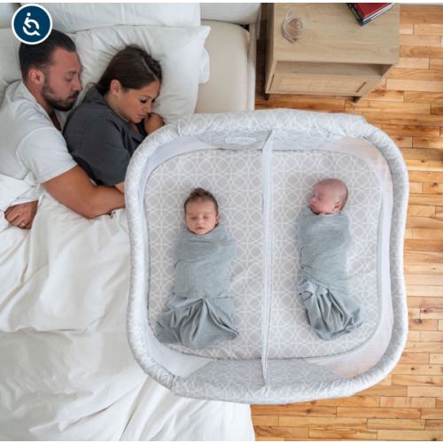 HALO - Bassinest Twin Sleeper - white