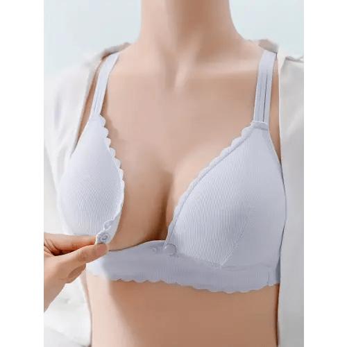 women's maternity nursing bras front open clasp comfortable - Temu