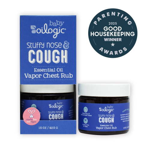Oilogic Stuffy Nose & Cough Vapor Rub, 1.5 oz