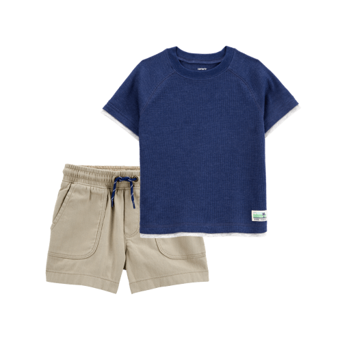 Baby 2-Piece Tee & Shorts Outfit Set | Carter's