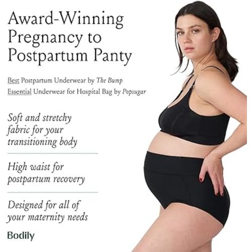 All-In Panty. High-Waist for Maternity, Postpartum & C-Section Recovery - Medium