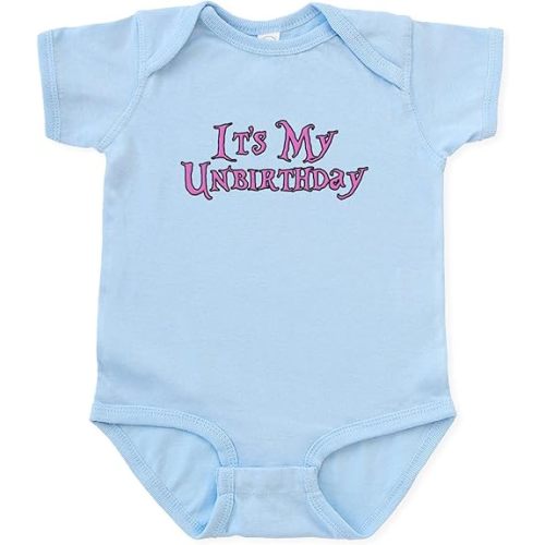 CafePress It's My Unbirthday Alice in Wonderland Infant Body Cute Infant Bodysuit Baby Romper