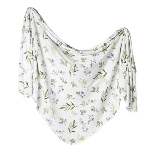 Copper Pearl Bloom Knit Swaddle Blanket - Haven