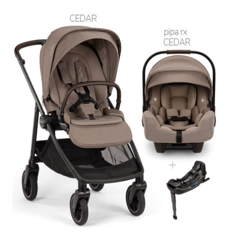 Nuna® SWIV™ Stroller + PIPA Aire / PIPA RX / PIPA Aire RX Travel System