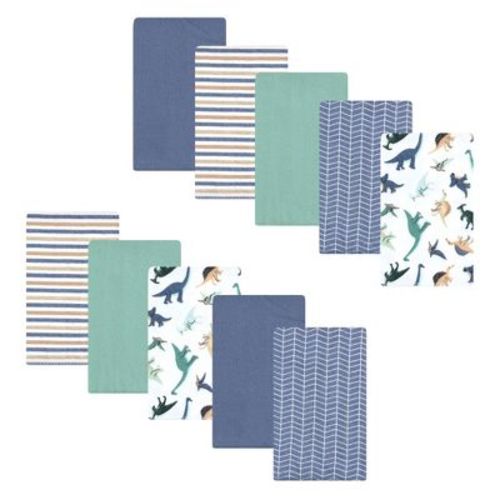 Luvable Friends Hudson Baby Flannel Burp Cloths 10pk Set