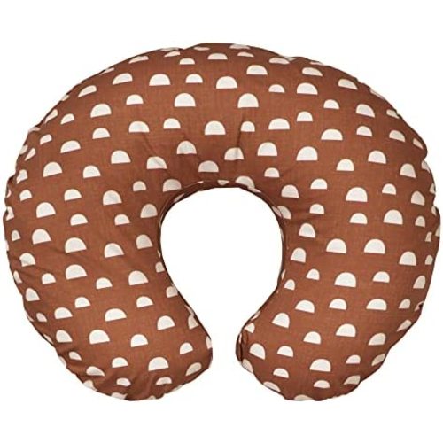 Boppy Nursing Pillow and Positioner - Original | Clay Pebbles | Breastfeeding, Bottle Feeding, Baby Support | with Removable Cotton Blend Cover | Awake-Time Support