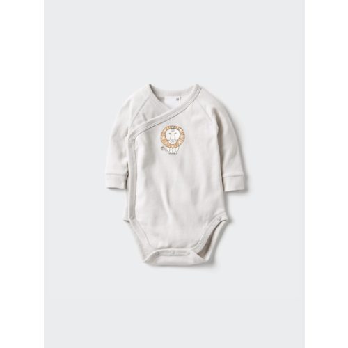 Baby Long Sleeve Bodysuit | Open Front | Lisa Larson | UNIQLO US