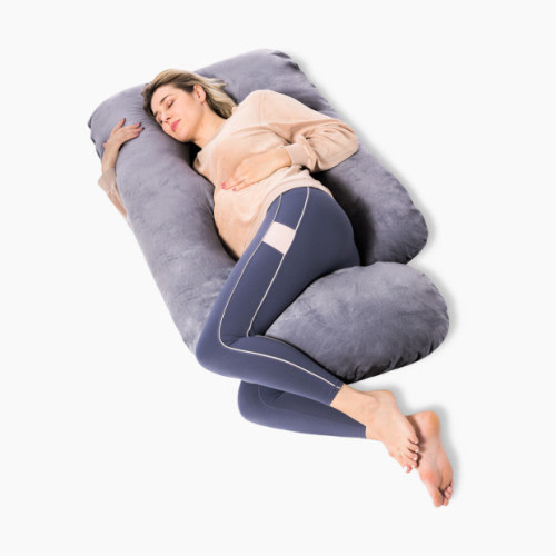 Momcozy U Shaped Pregnancy Pillow - Grey