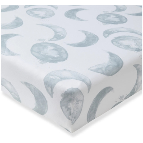 Hello Moon Organic Cotton Fitted Crib Sheet