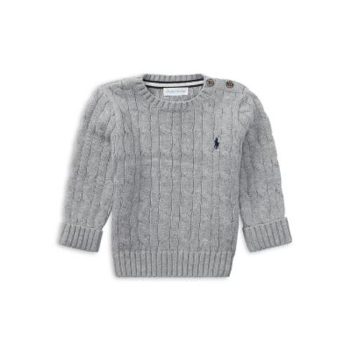Boys' Cable Knit Cotton Sweater - Baby