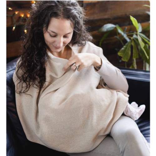 Cozy Canopy™ Natural Nursing Cover for Baby | Burt's Bees Baby®