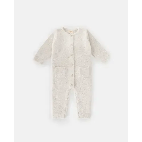 Long Sleeve Jumpsuit - Fuzzy